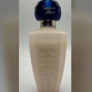 Guerlain Shalimar Silky Body Lotion 3.4 FL. OZ. RARE